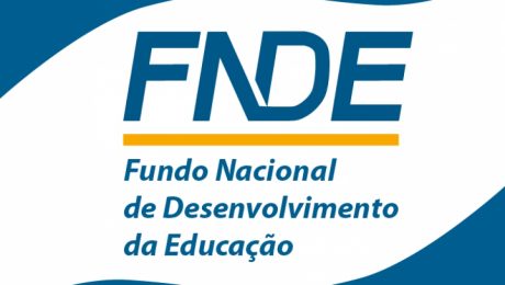 logomarca do Fundo Nacional de Desenvolvimento da Educação
