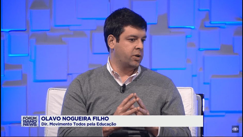 Olavo Nogueira Filho, diretor do Todos pela Educação, na Band News