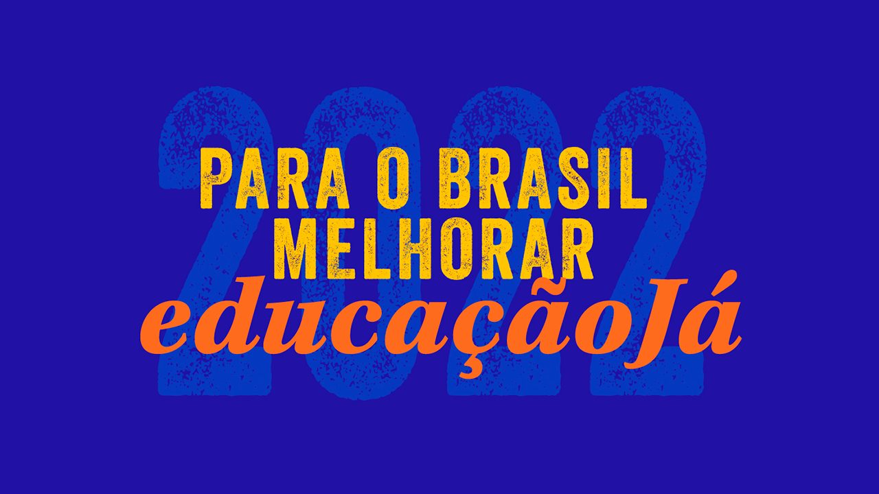 para o brasil melhorar, educação já
