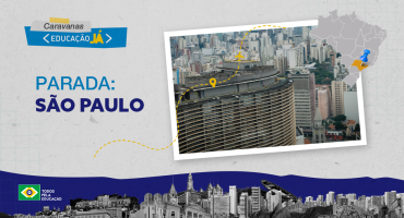 Foto da cidade de São Paulo vista de cima