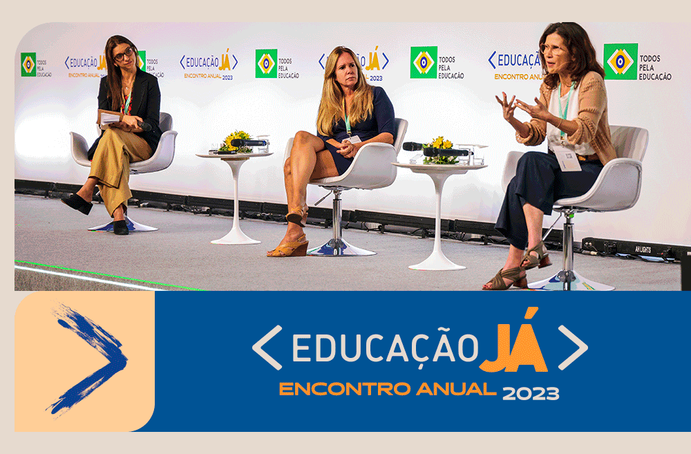 banner rotativo com sete fotos do Encontro Anual Educação Já 2023