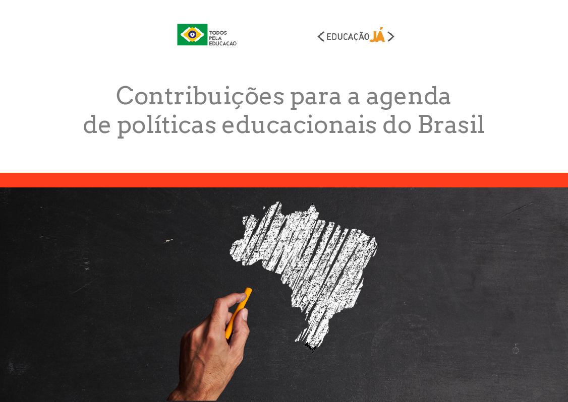 Capa da publicação Contribuições para a agenda de políticas educacionais do Brasil