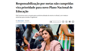 Responsabilização por metas não cumpridas vira prioridade para novo Plano Nacional de Educação