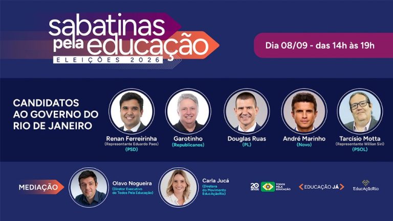 Sabatinas pela Educação Eleições 2026