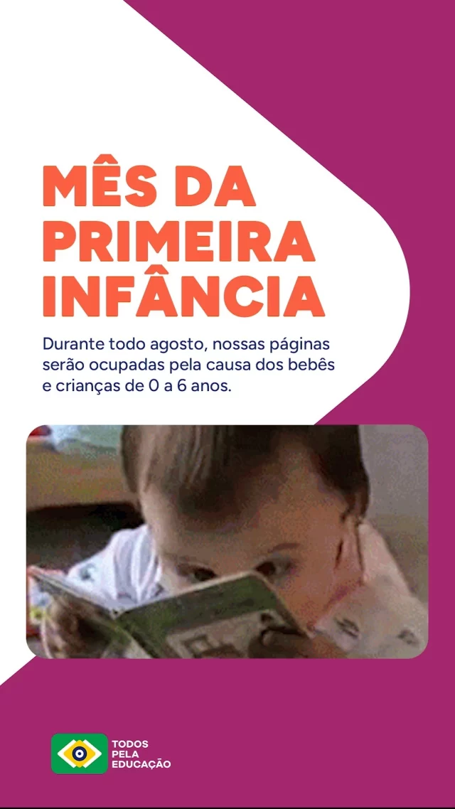 Entramos no Mês da Primeira Infância e está na hora de o Brasil dar passos firmes pelo desenvolvimento integral de todos os bebês e crianças. Por isso, ao longo do mês de agosto, você poderá acompanhar muito sobre esta pauta por aqui.

Primeira Infância se fortalece com política pública!

Saiba mais sobre esse assunto no nosso site.
.
#TodosPelaEducação #PrimeiraInfância #EducaçãoJá #MêsDaPrimeiraInfância #AgostoVerde