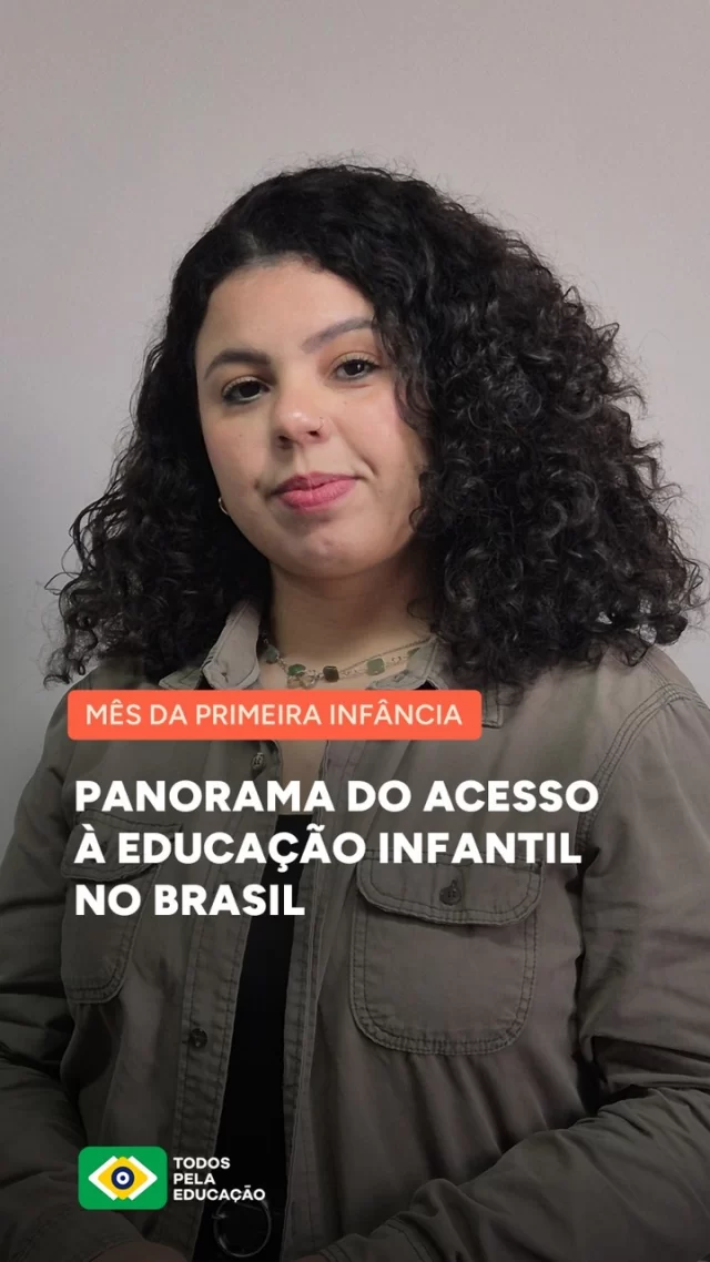 Daniela Mendes, nossa coordenadora de Políticas Educacionais, traz destaques do Panorama do Acesso à Educação Infantil no Brasil, estudo que lançamos hoje (11).

São mais de 2 milhões de crianças de 0 a 3 anos fora da Creche por dificuldade de acesso. E apesar do aumento de matrículas, ainda não alcançamos a meta do Plano Nacional de Educação. Também é lamentável o aumento da desigualdade entre crianças ricas e pobres - estamos permitindo que o abismo comece no berço.

Sem acesso à Creche de qualidade, a Primeira Infância fica comprometida: é a vida da criança em jogo, é o país inteiro em risco.

Acesse o panorama, que inclui dados sobre a Pré-escola e recortes regionais, em nosso site (link na bio).
.
.
.
#TodosPelaEducação #EducaçãoInfantil #Creche #EducaçãoJá #Educação