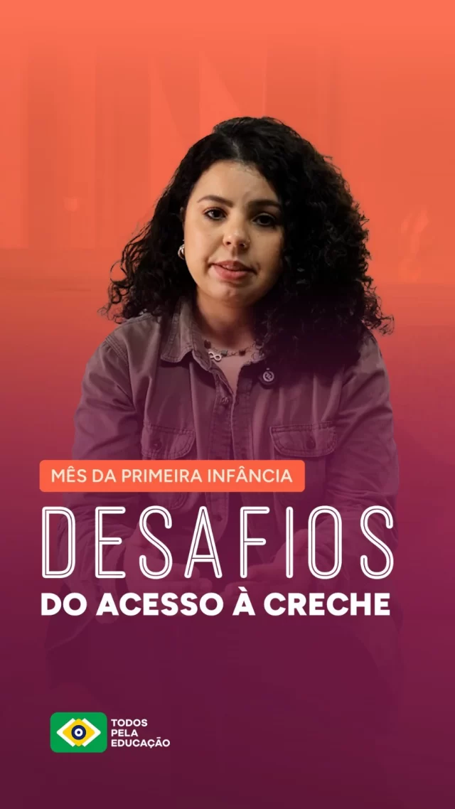A Creche, seus desafios e as vidas das crianças: Daniela Mendes, do nosso time, explica os motivos que tornam tão urgente e necessário acelerarmos o avanço do atendimento na etapa e reduzir suas desigualdades.

Para entender como o Brasil está acolhendo crianças e famílias que necessitam da Creche, acesse o panorama do acesso à Educação Infantil em nosso site (link na bio). O estudo também contempla a Pré-escola e recortes regionais. 
.
.
.
#TodosPelaEducação #EducaçãoInfantil #Creche #EducaçãoJá #Educação