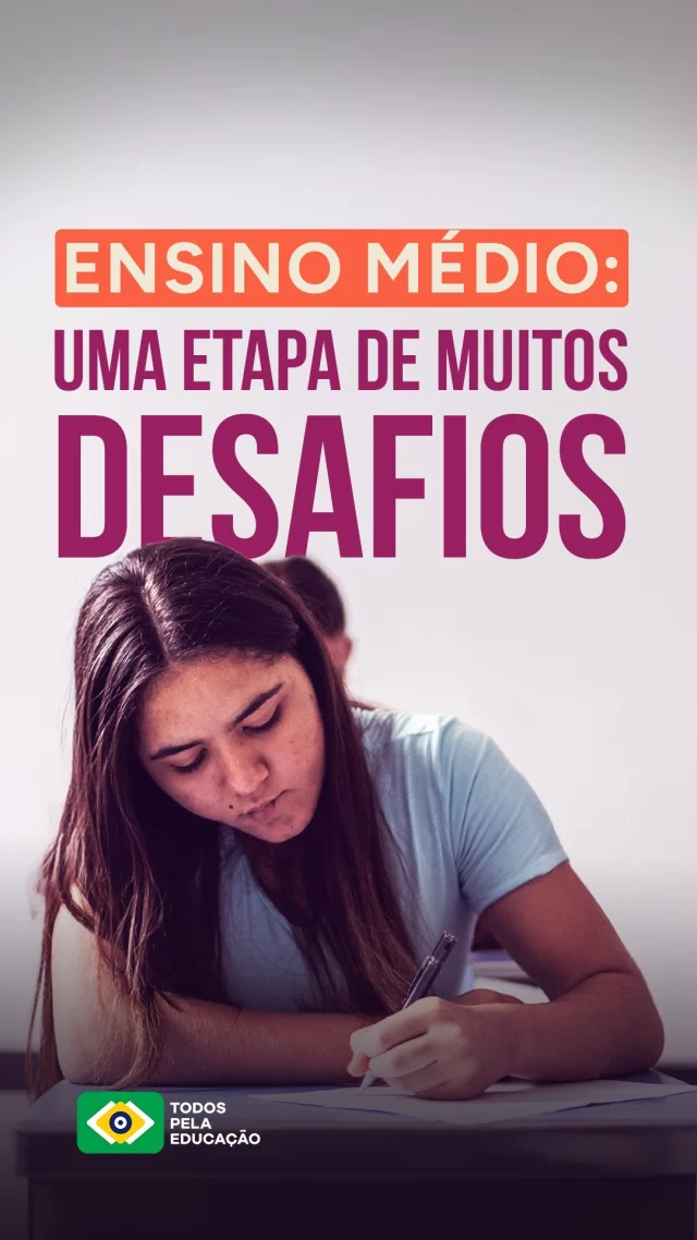 Descubra neste vídeo qual é a etapa mais desafiadora da Educação Básica e confira um panorama de dados sobre essa e todas as outras no Anuário Brasileiro da Educação Básica 2025 (link na bio).
.
.
.
#EnsinoMédio #NovoEnsinoMédio #TodosPelaEducação #EducaçãoJá