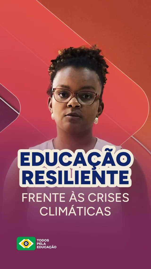 Como as mudanças climáticas impactam a educação?
Luana Smeets, nossa gerente de Políticas Educacionais, apresentou 3 fatos e algumas recomendações sobre esse assunto. Confira no vídeo!
.
.
.
#EducacaoResiliente #TodosPelaEducacao