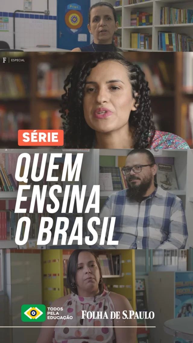 Quem Ensina o Brasil: as perspectivas, experiências e desafios de professores de escolas públicas. 

Na série que realizamos em parceria com a @folhadespaulo no mês dos professores, confira os depoimentos do professor Denis Cléber Gomes e das professoras Patrícia Barreto, Jéssica Mary do Rosário e Fabiana Lira sobre temáticas que rondam o dia a dia de quem vive a educação. 

Link para o primeiro episódio nos Stories. 
.
.
.
#Professores #TodosPelaEducacao