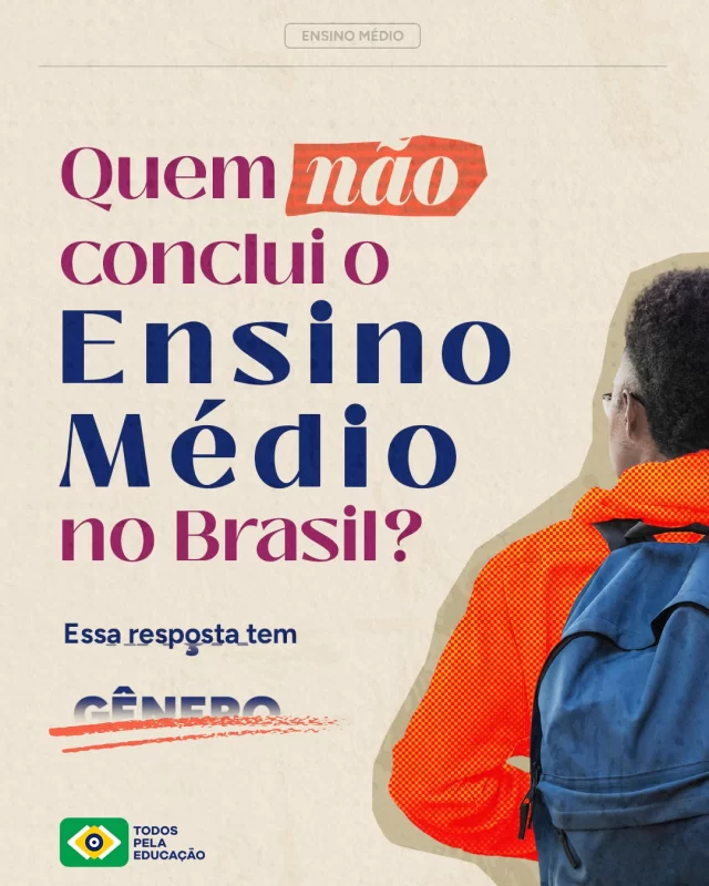Nosso novo estudo mostra que o Brasil avançou na conclusão do Ensino Médio, mas as desigualdades persistem. 

O Novo Plano Nacional de Educação é uma oportunidade para enfrentarmos obstáculos históricos, como os raciais, e garantirmos que os grupos mais vulneráveis concluam a etapa. 

No site, confira o estudo completo, que analisa também a conclusão do Ensino Fundamental (link na bio).
.
#PraTodosVerem: este post contém texto alternativo.
.
.
.
#EnsinoMédio #TodosPelaEducação #NovoPNE