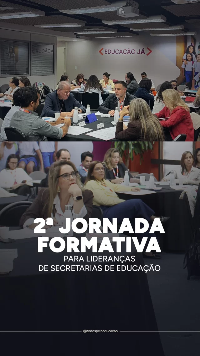 Com a Jornada Formativa, desenvolvemos gestores públicos para conduzirem reformas educacionais de sucesso nos municípios. 

Já em sua 2ª edição, essa iniciativa voltada a lideranças de secretarias municipais de educação é um espaço de troca qualificada, que promove a construção coletiva de conhecimento para a boa implementação de políticas educacionais.

A Jornada Formativa integra a nossa frente de formação de gestores e é uma parceria com o Instituto de Estudos Avançados da USP, por meio da Cátedra Sérgio Henrique Ferreira (@catedraiearp), responsável pela certificação dos participantes.

Quer saber mais? Acesse o link na bio. 
.
.
.
#TodosPelaEducação #EducaçãoMunicipal #GestãoMunicipal